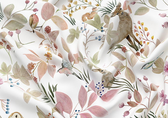 Hedgerow Velvet, Persephone - Made to Measure Curtain - Image 4